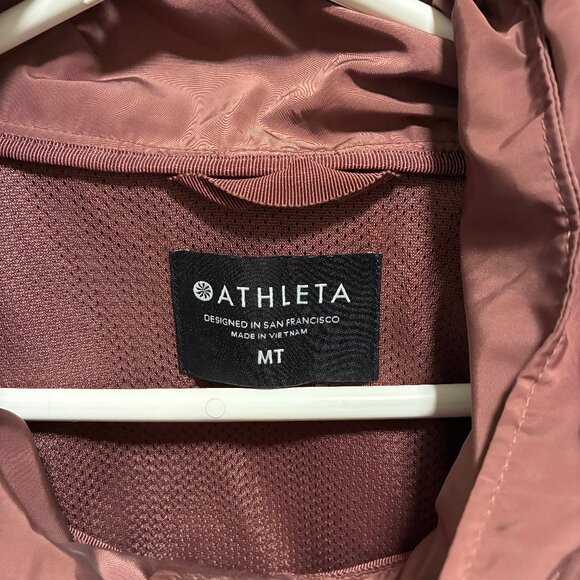 ATHLETA Drip Drop jacket in rose Medium Tall - Picture 4 of 4